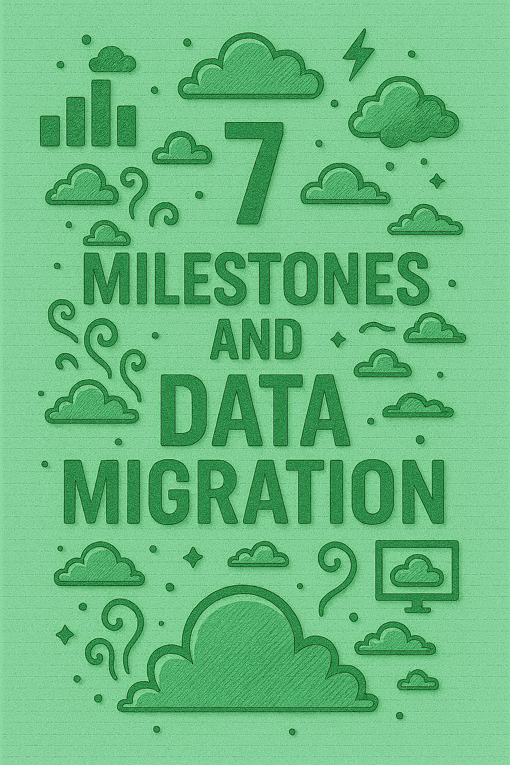 7 Milestones of a Data Migration with D365 - image generated by Copilot AI with GPT-5