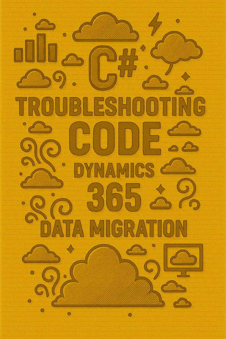 Troubleshooting Code in Data Migration - image generated by Copilot AI